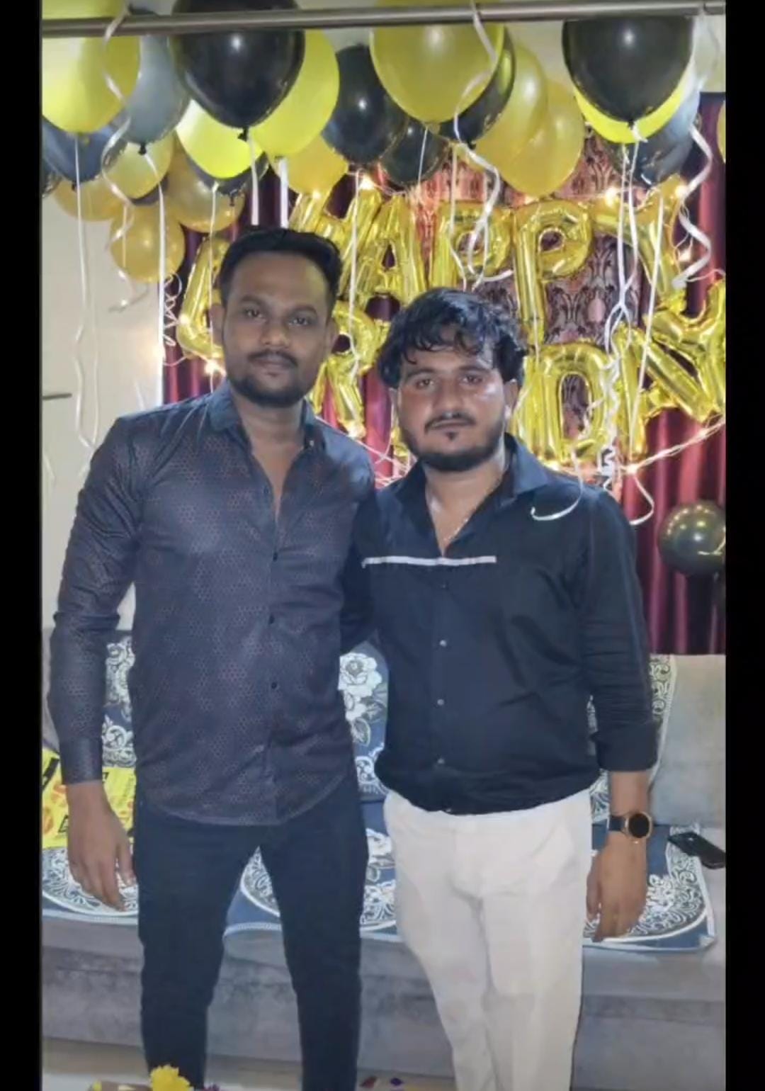 Customers identify Akshay Mathew Vanjare on the left and Vinodkumar Prajapati (Vicky) on the right